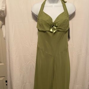 NWT ABS Halter dress